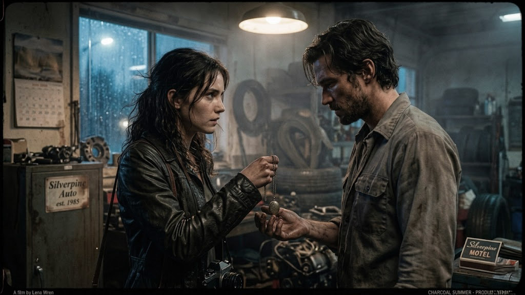 Garage scene still